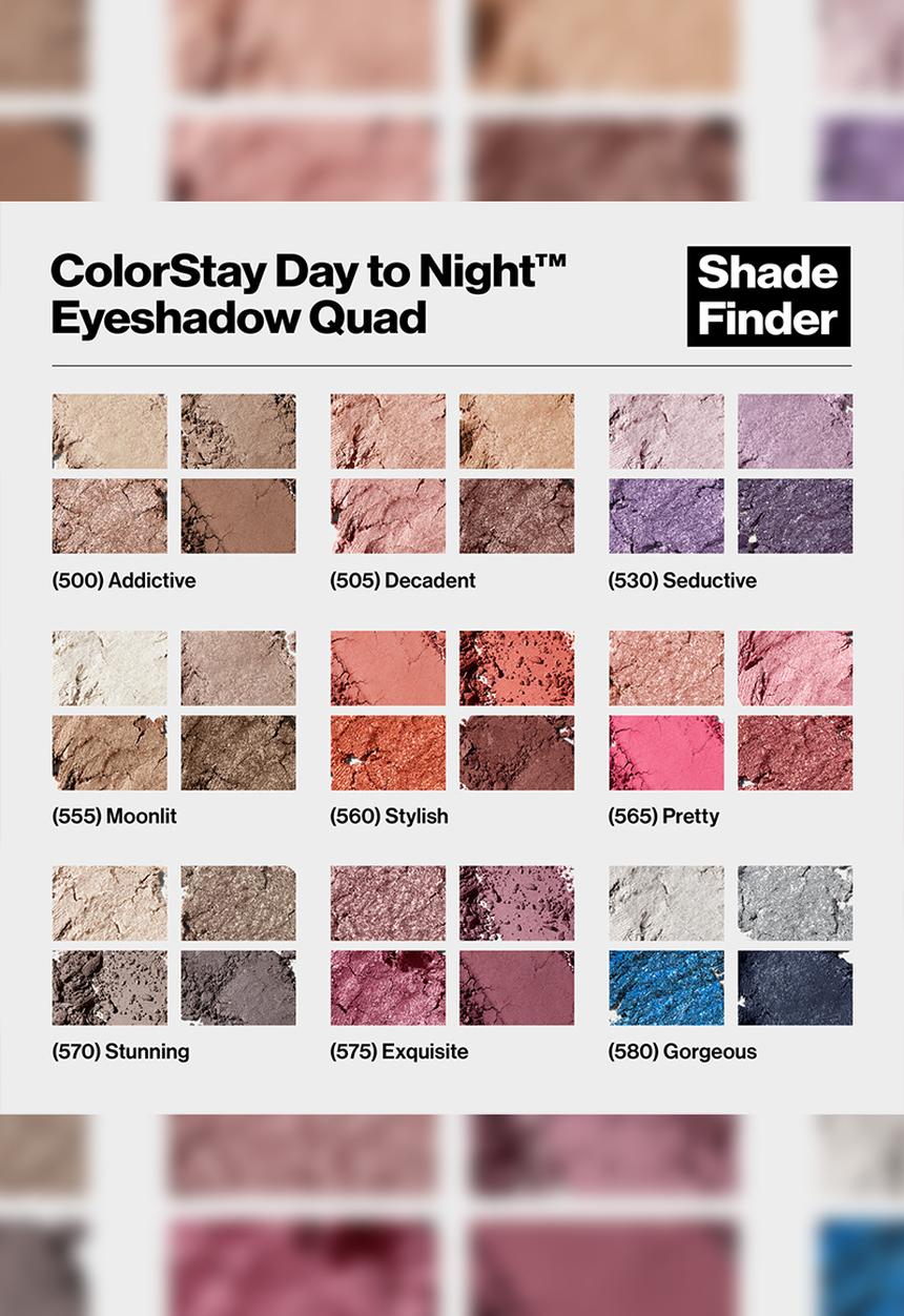 Revlon - ColorStay Day to Night™ Eyeshadow Quad - Stunning