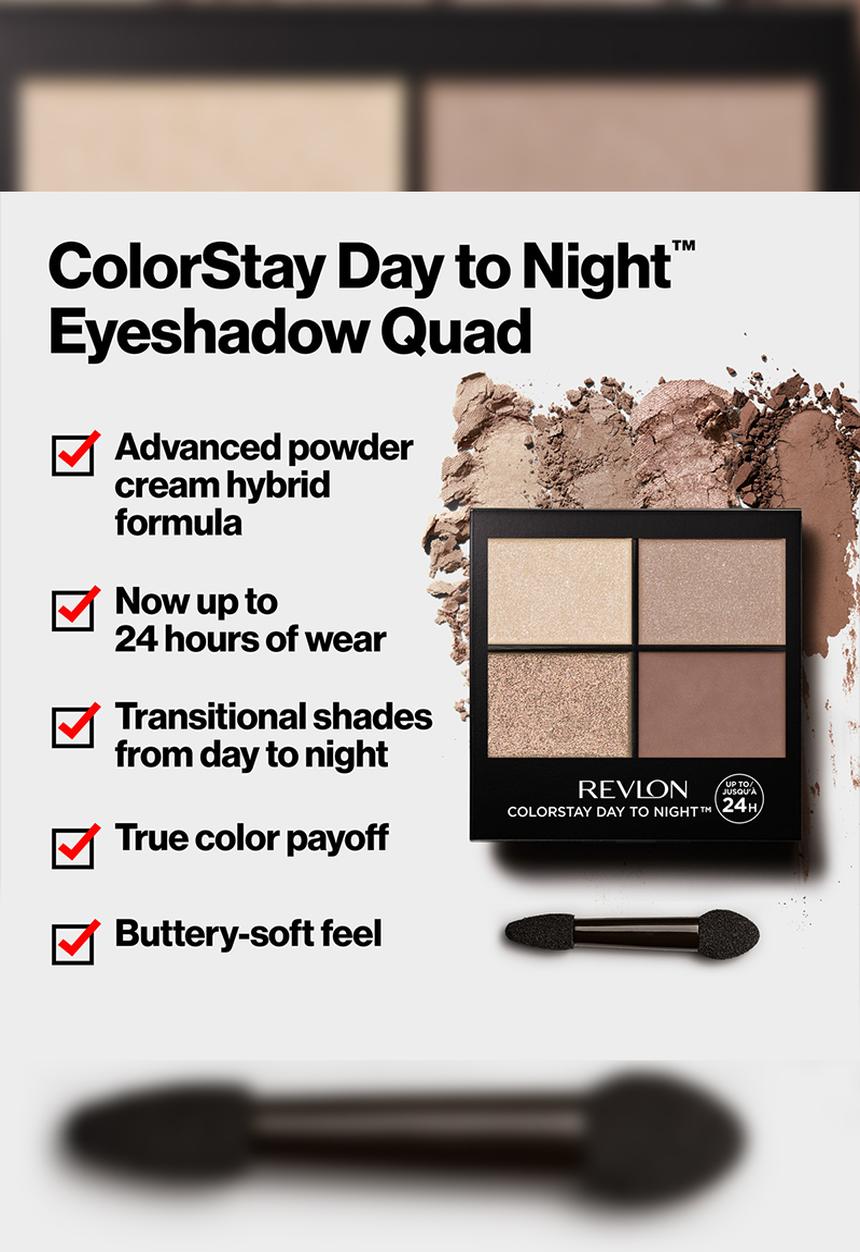 Revlon - ColorStay Day to Night™ Eyeshadow Quad - Gorgeous