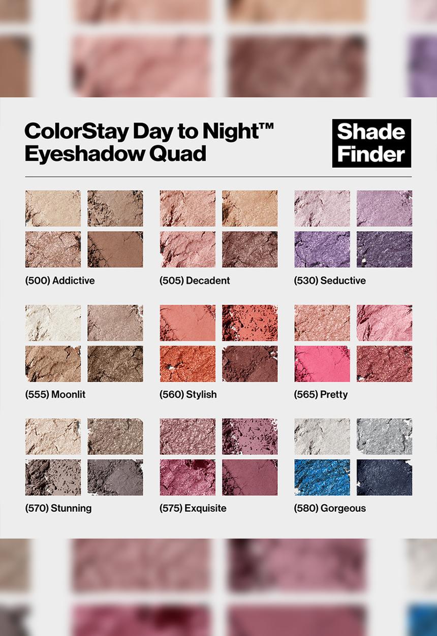 Revlon - ColorStay Day to Night™ Eyeshadow Quad - Gorgeous