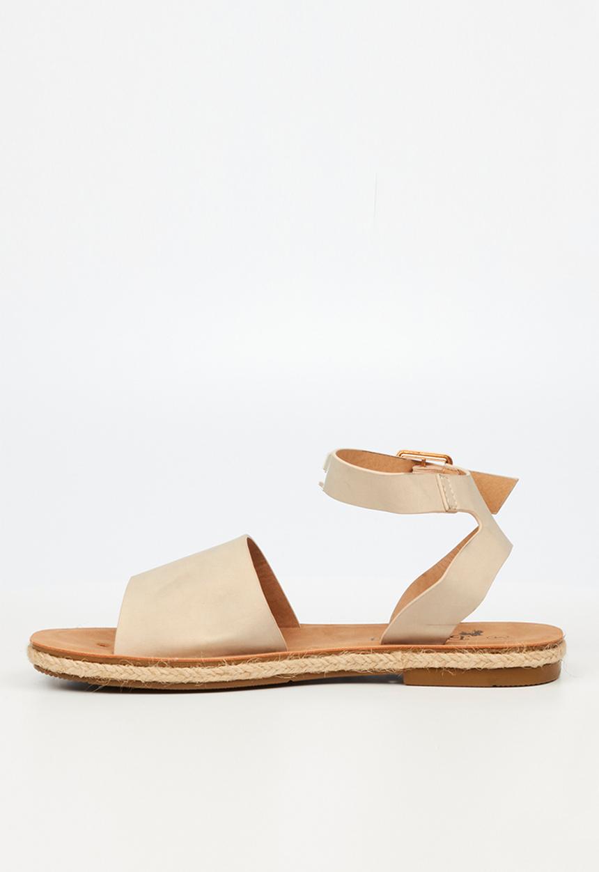 Butterfly Feet - Celia 2 ankle tie sandal - beige