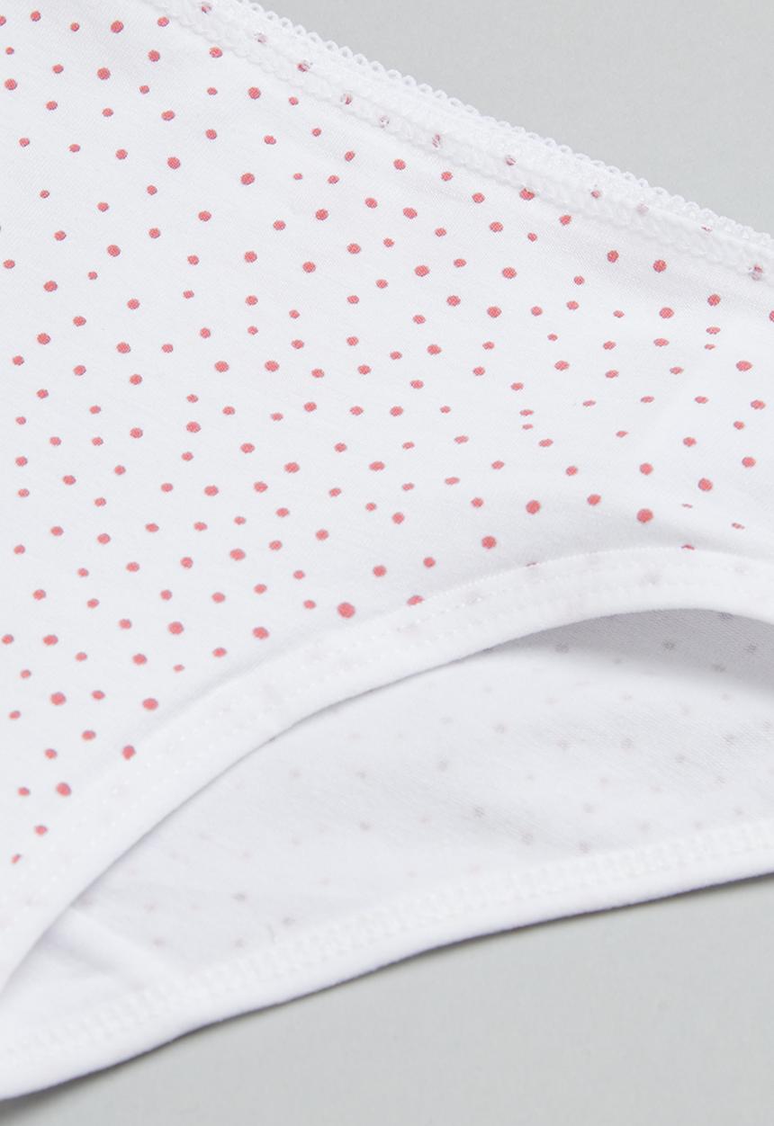 MANGO - Baby girls briefs roseb - white