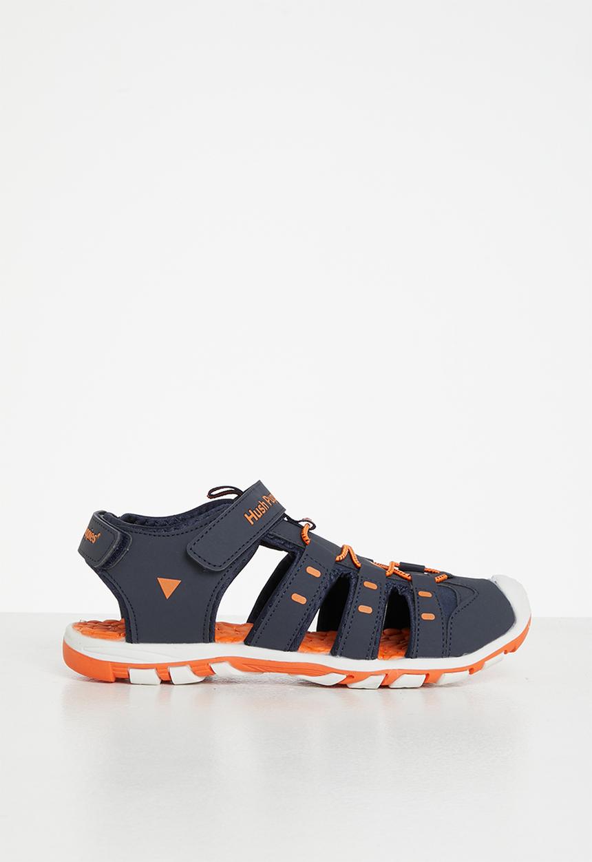 Hush Puppies - Oliver boys sandal - navy & orange