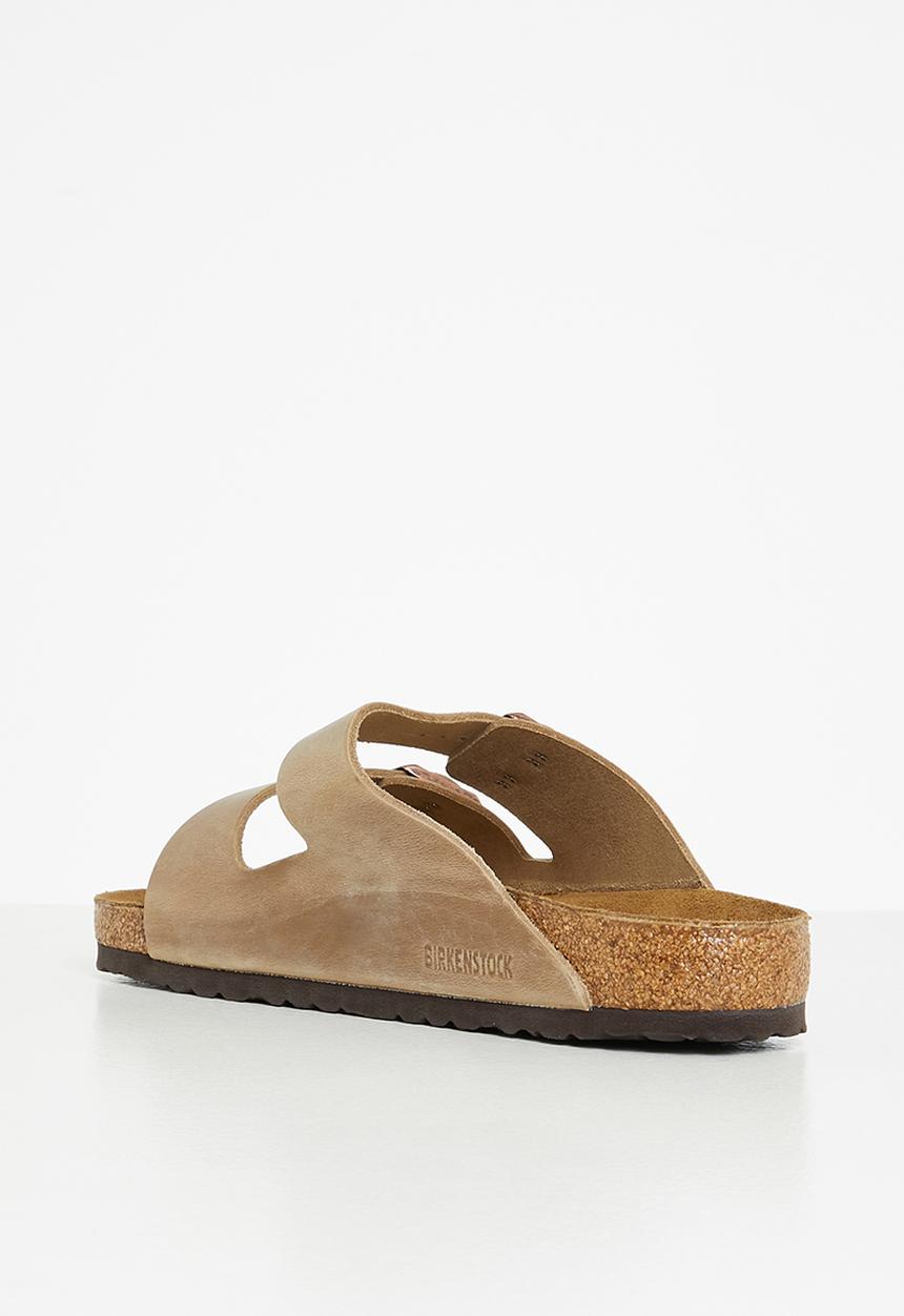 Birkenstock - Arizona nu oiled waxy leather regular - tobacco brown