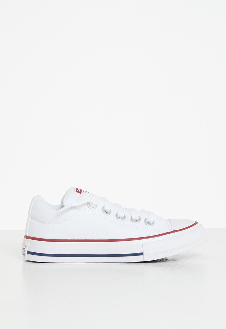 Converse - Chuck taylor all star street slip - white/garnet/navy