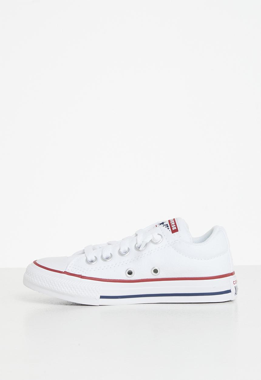 Converse - Chuck taylor all star street slip - white/garnet/navy