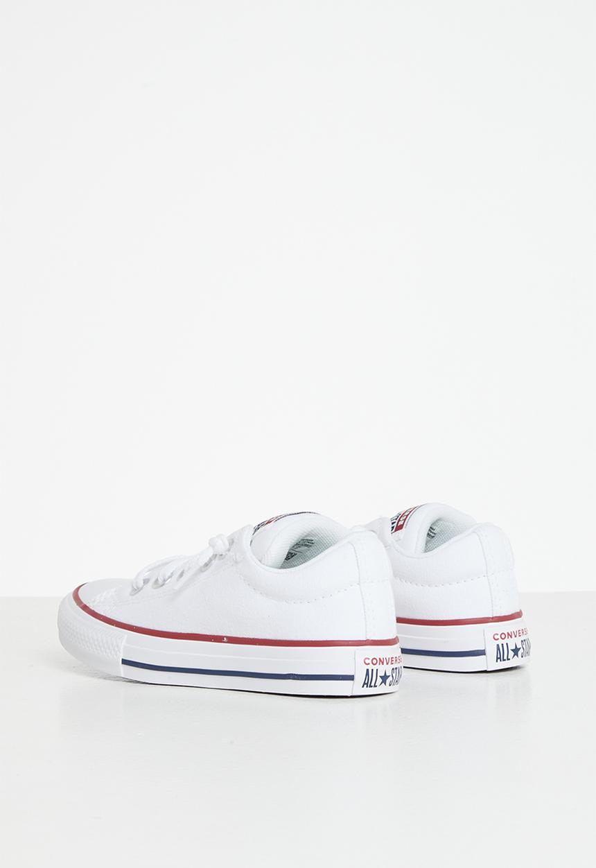 Converse - Chuck taylor all star street slip - white/garnet/navy