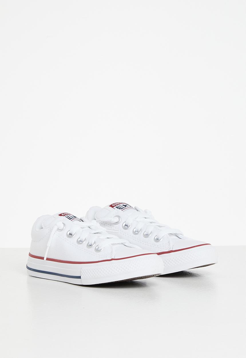 Converse - Chuck taylor all star street slip - white/garnet/navy