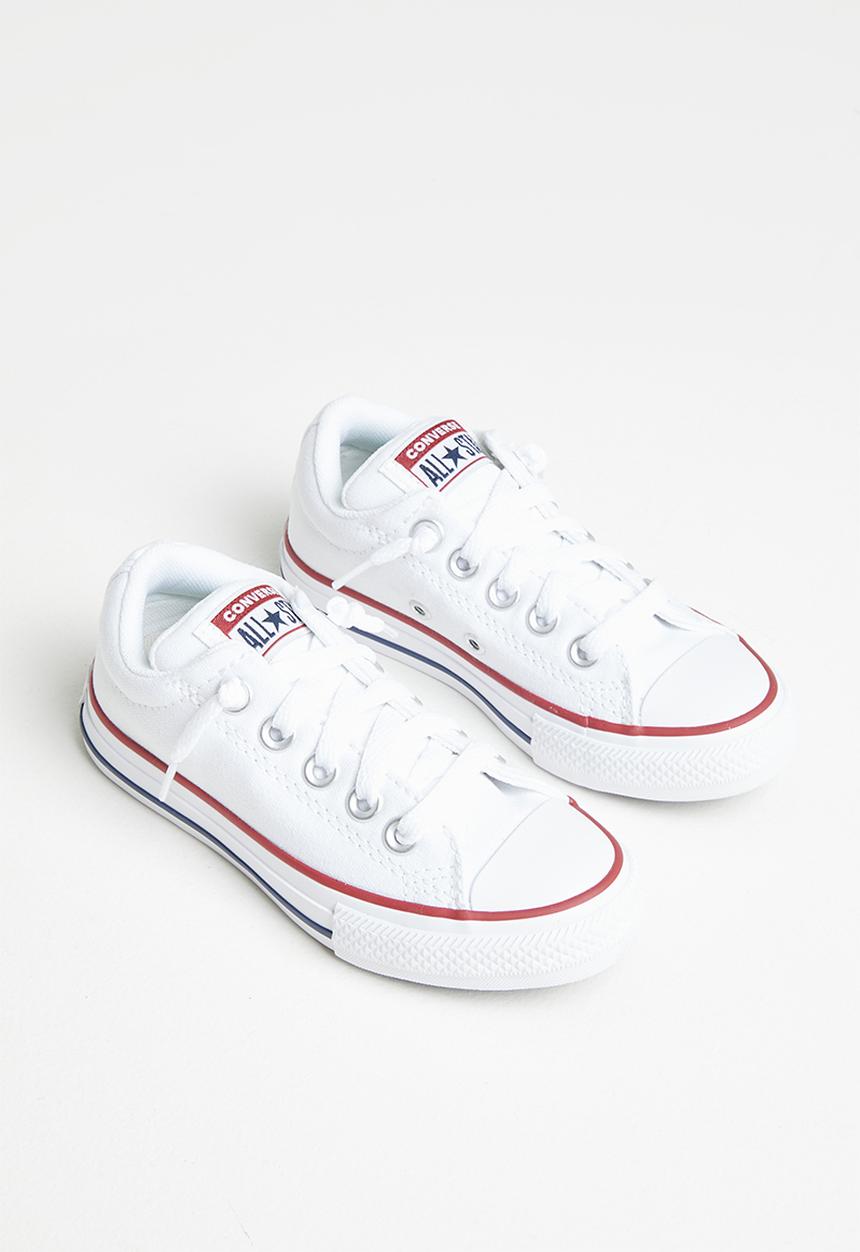 Converse - Chuck taylor all star street slip - white/garnet/navy