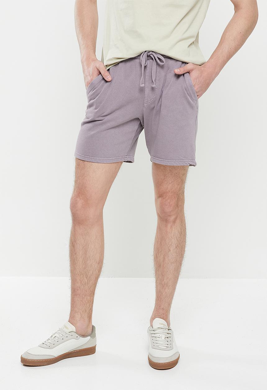 Cotton On - Pigment fleece short - washed brick