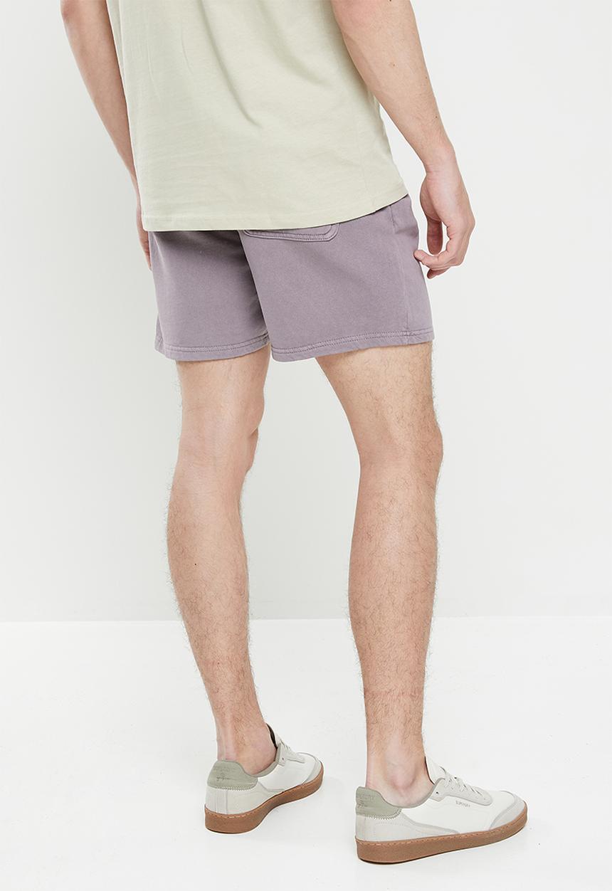 Cotton On - Pigment fleece short - washed brick