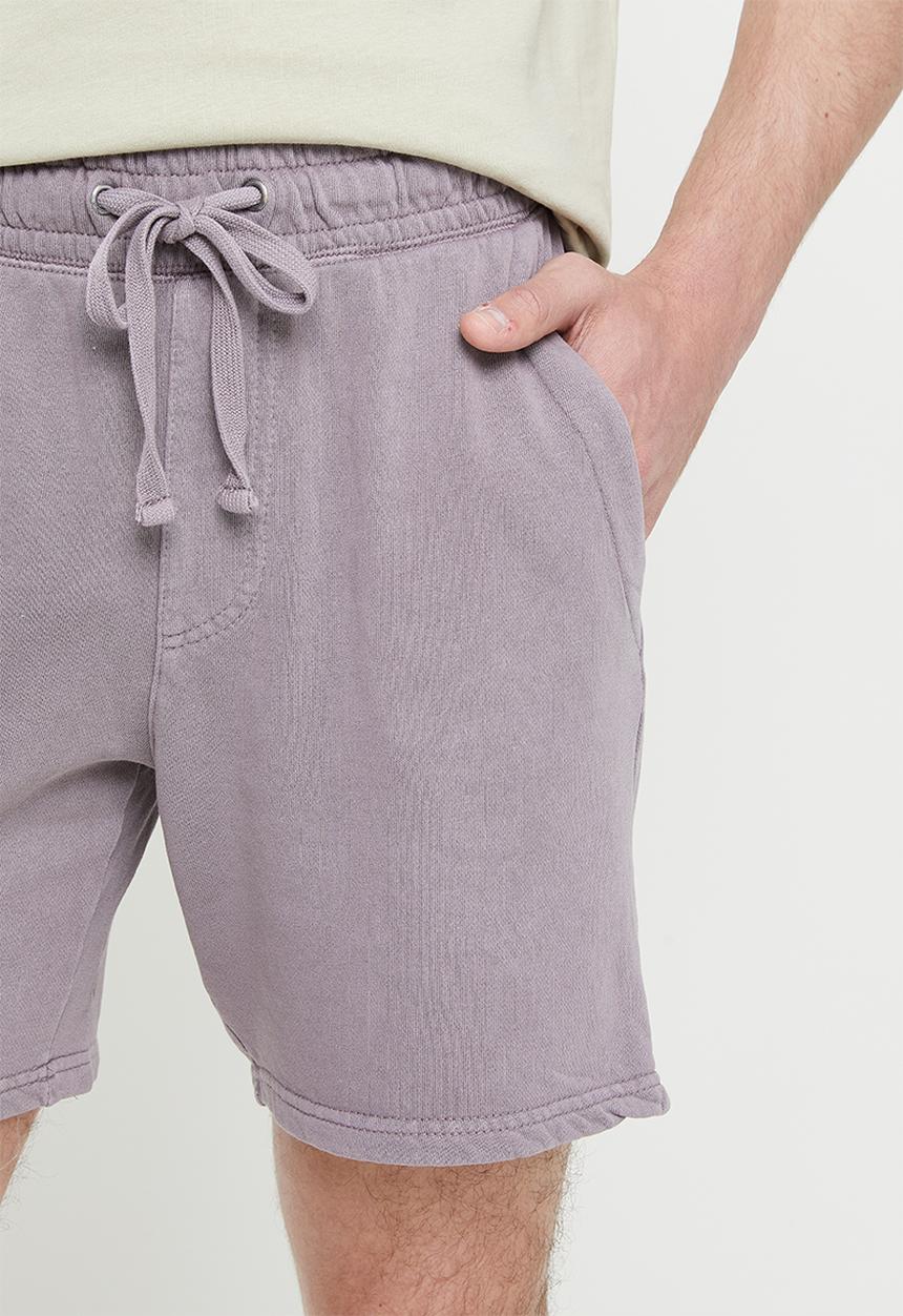 Cotton On - Pigment fleece short - washed brick