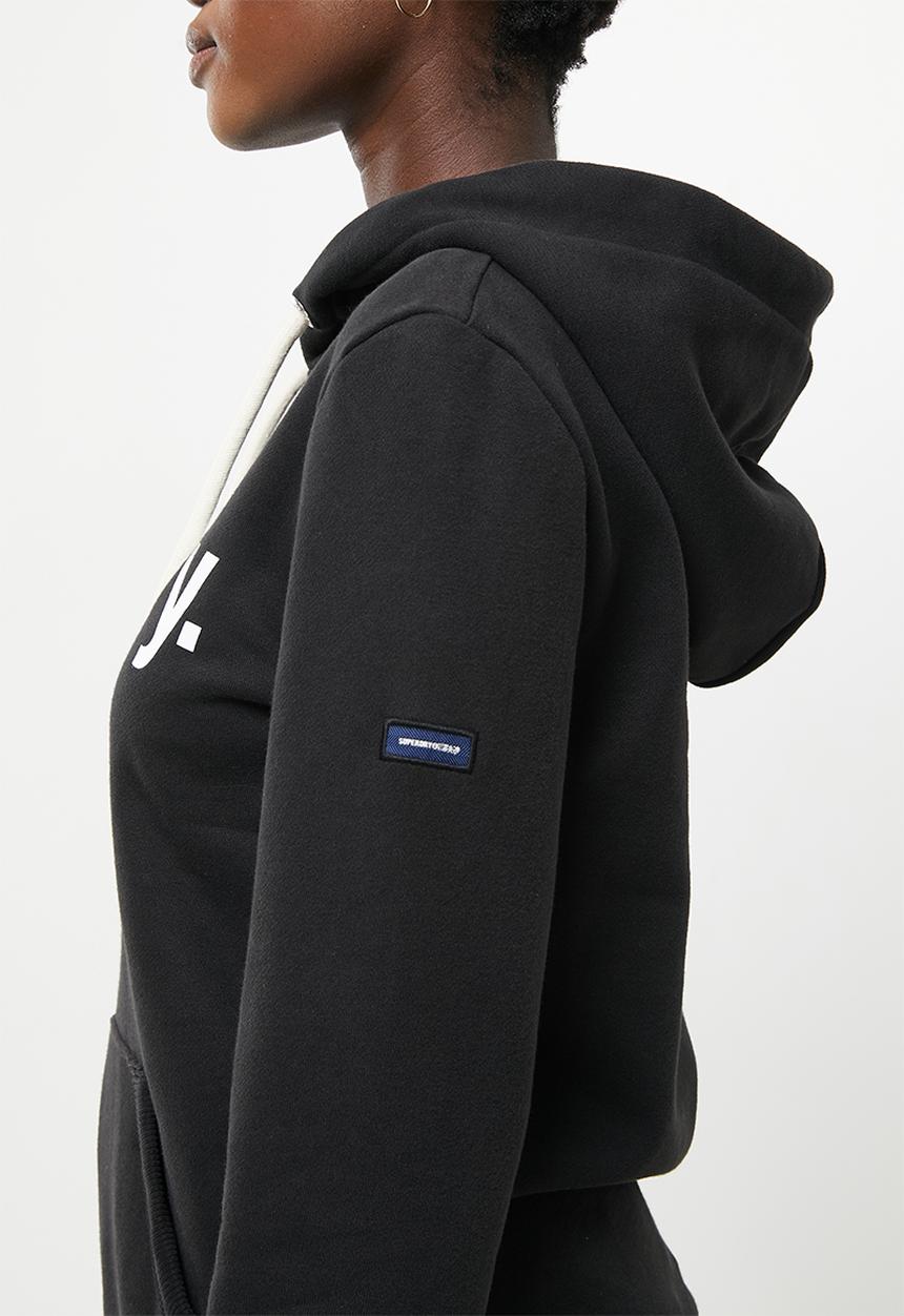 Superdry. - Cl hood - black