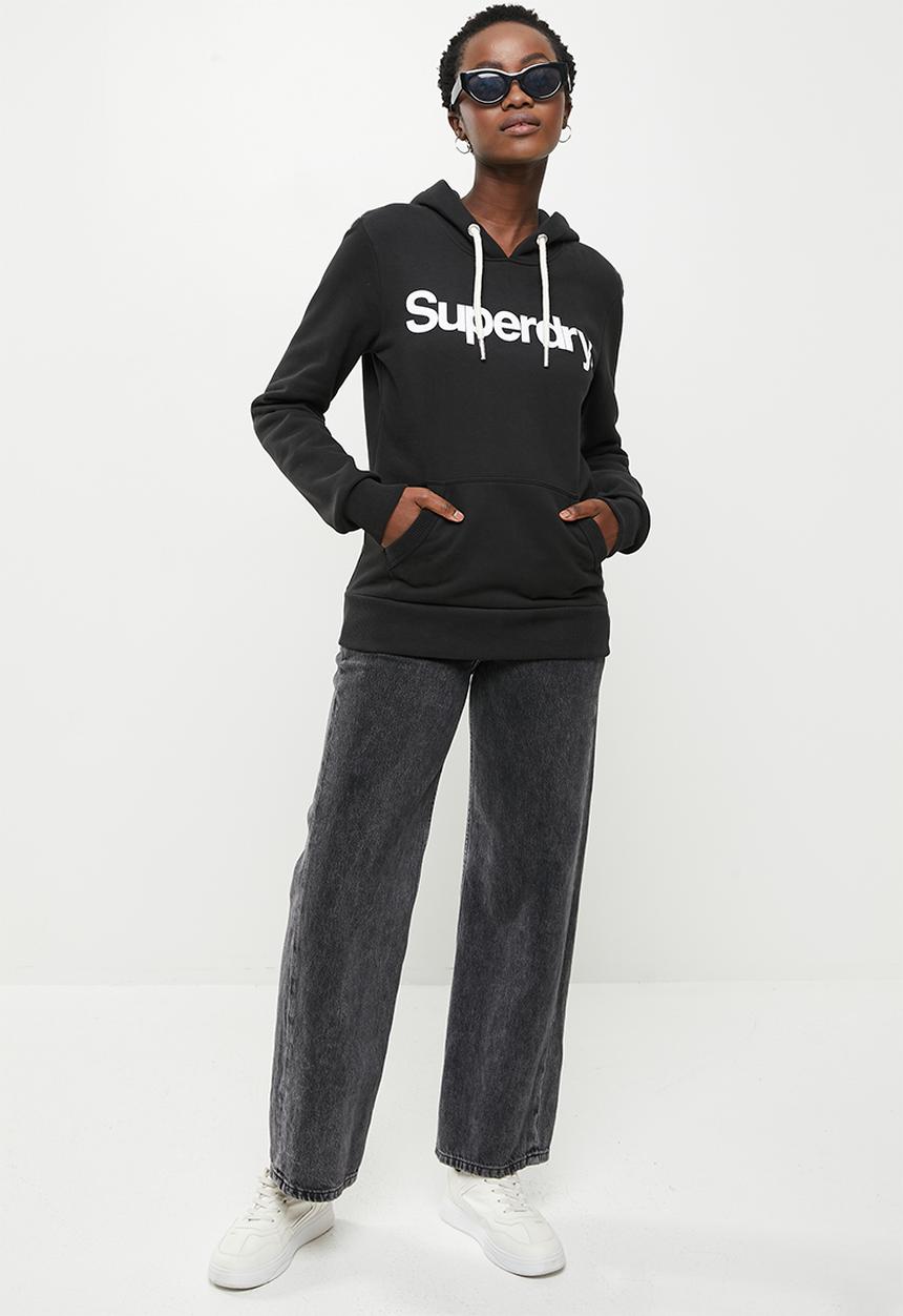 Superdry. - Cl hood - black