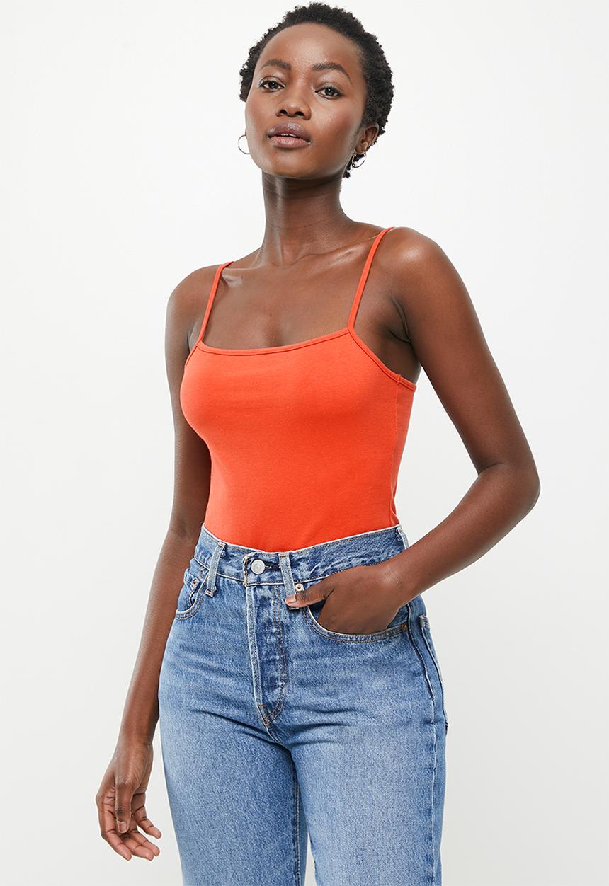 Levi’s® - High roller bodysuit - red