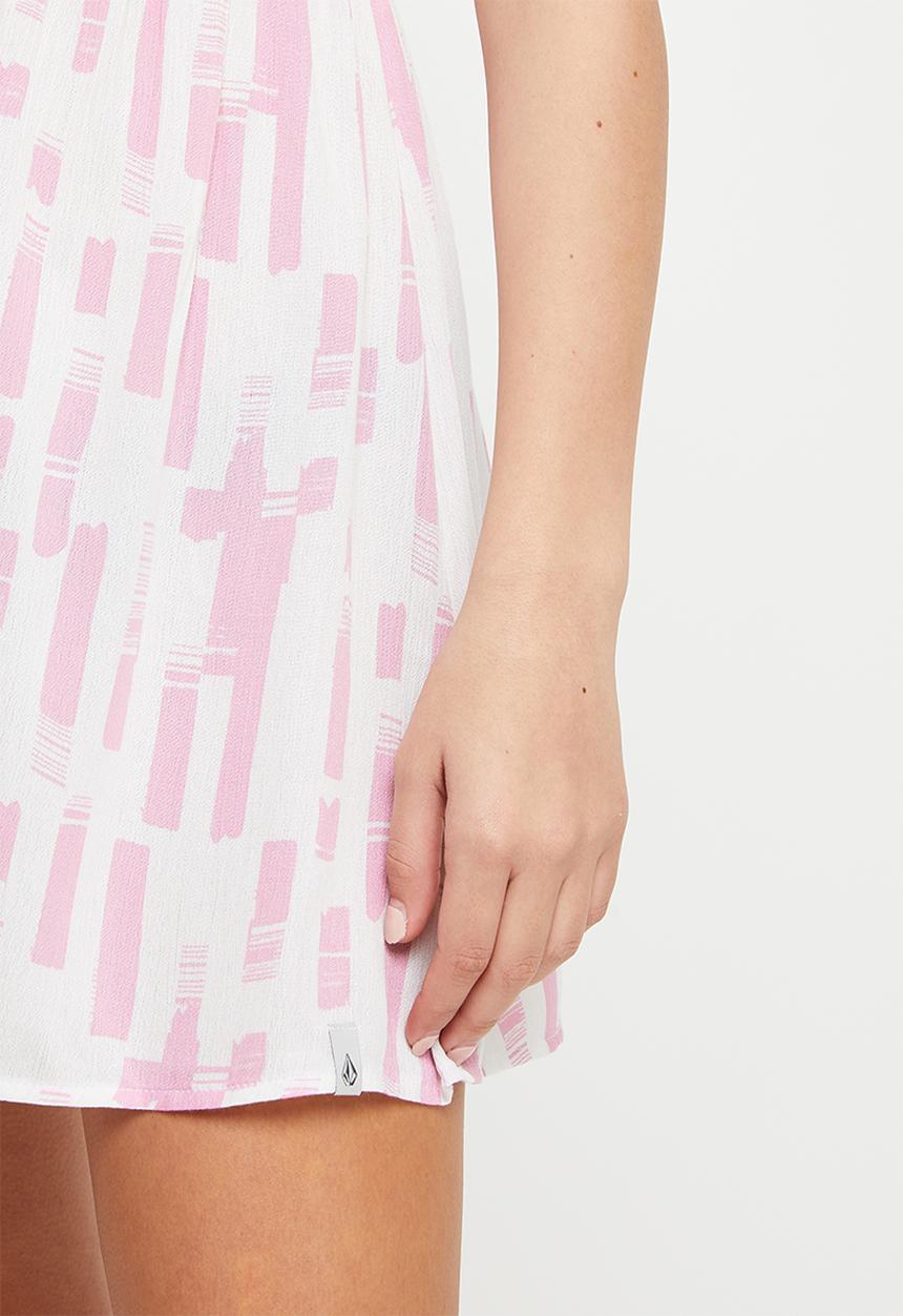 Volcom - Sand siesta dress - red & white wavey