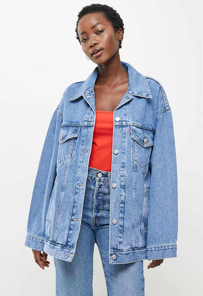 Levi’s® - Baggy trucker - light indigo worn in