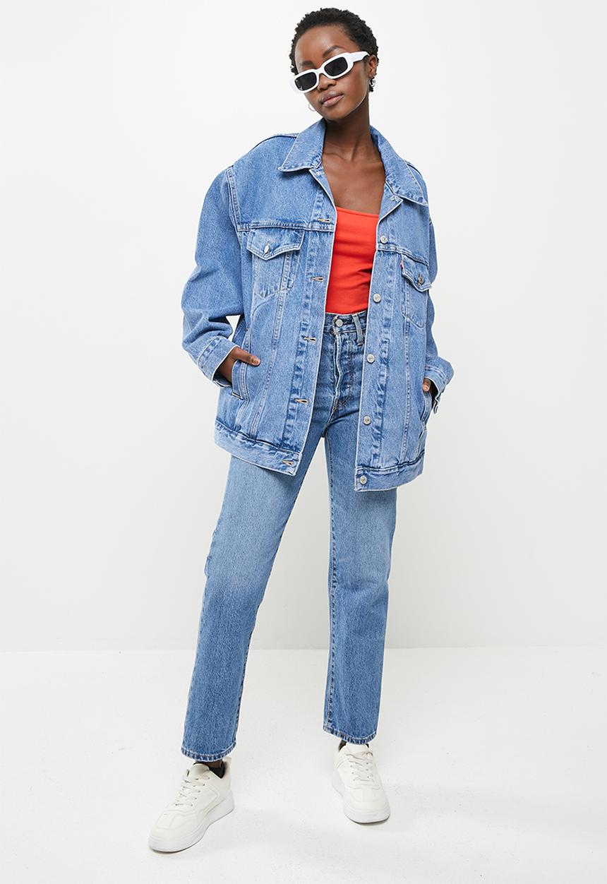 Levi’s® - Baggy trucker - light indigo worn in