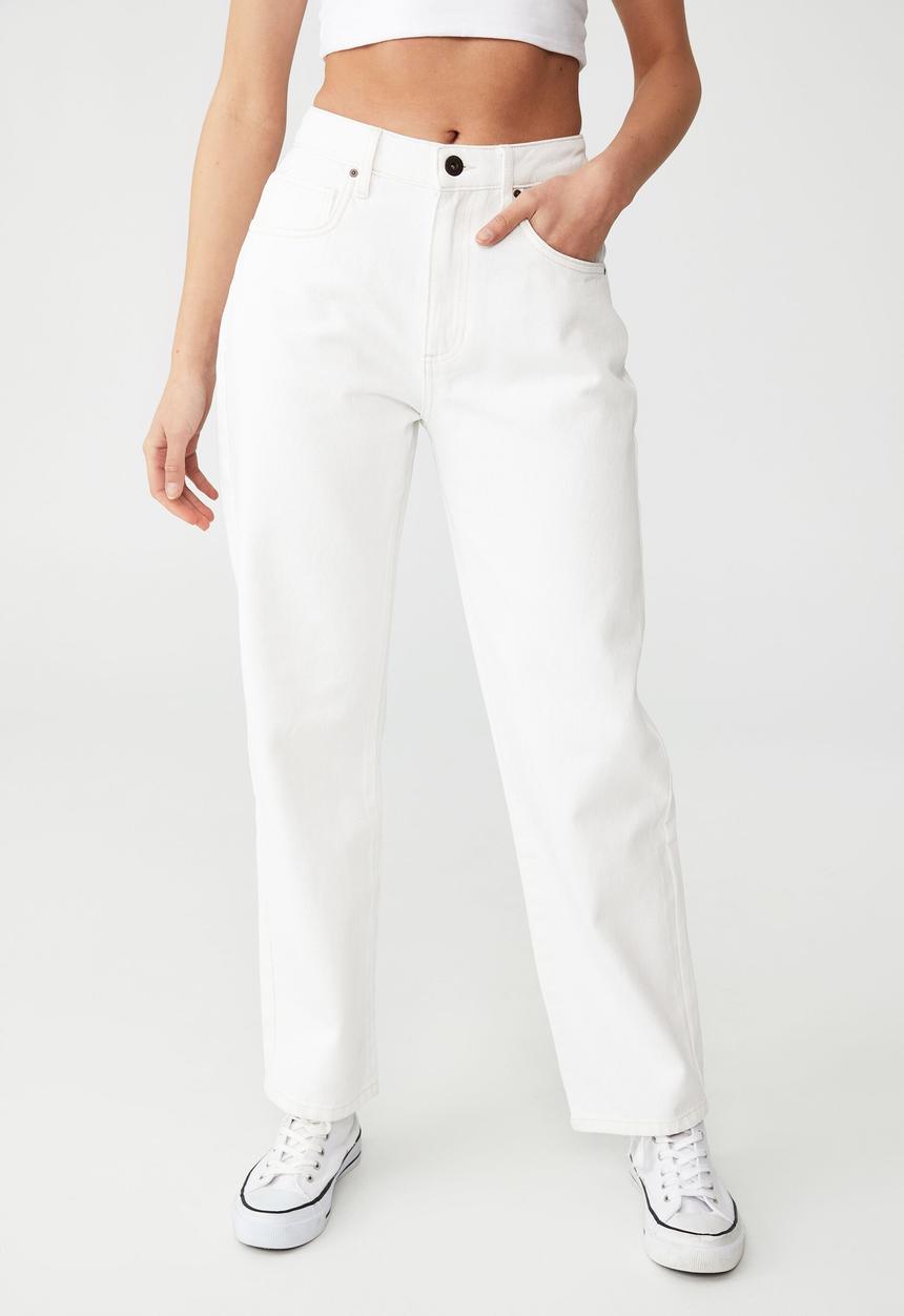 Cotton On - Petite straight jean - whitehaven