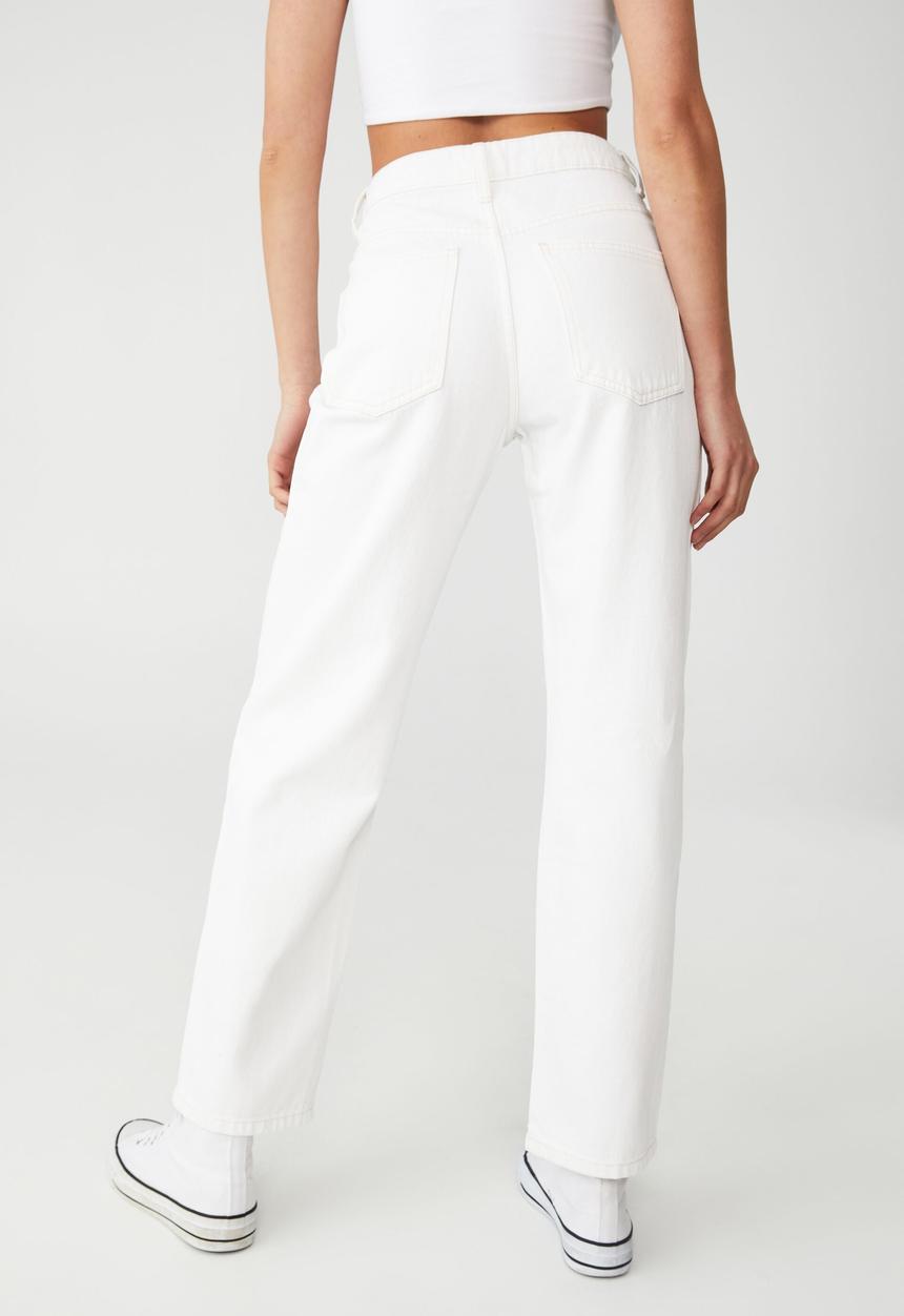 Cotton On - Petite straight jean - whitehaven