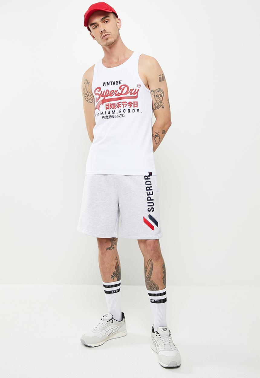 Superdry. - Vintage vl classic vest - optic