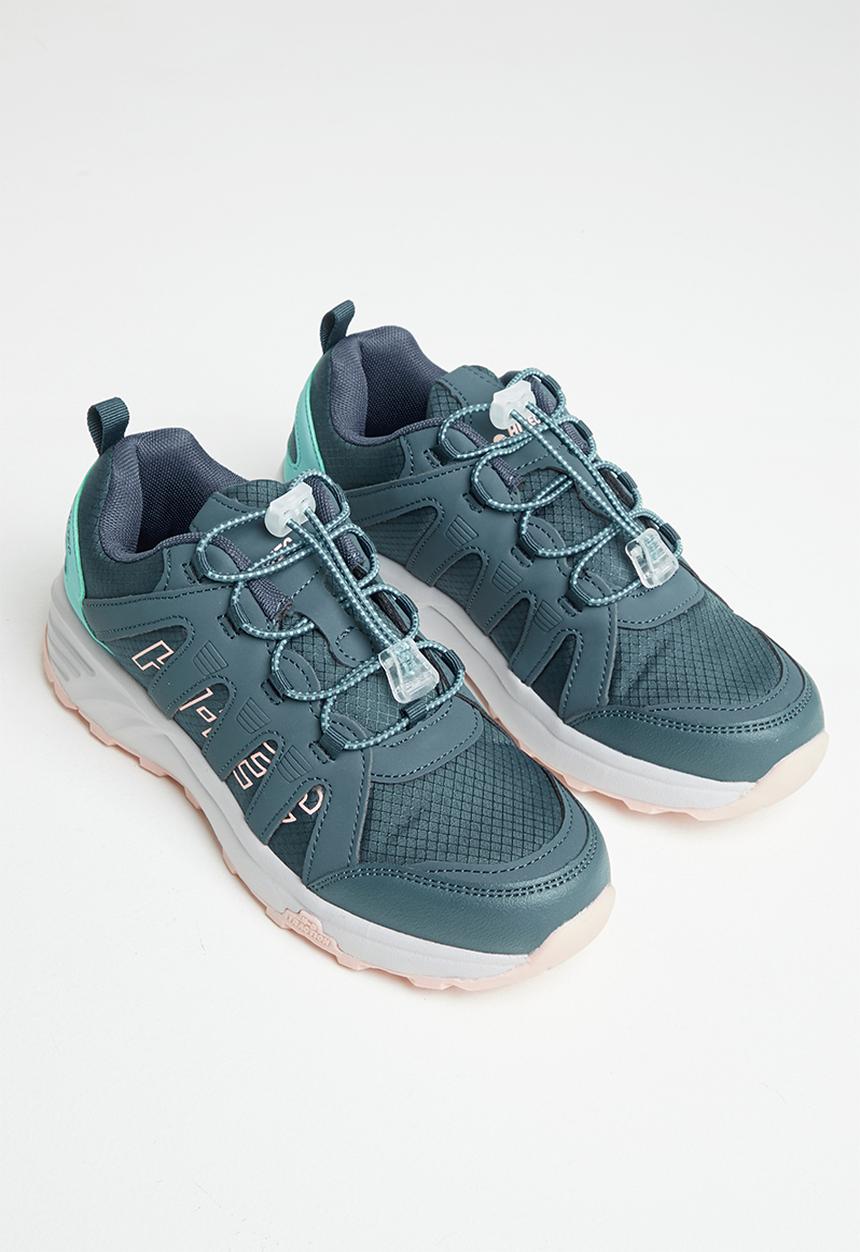 Hi-Tec - Warrior jnr - blue grey & mellow rose