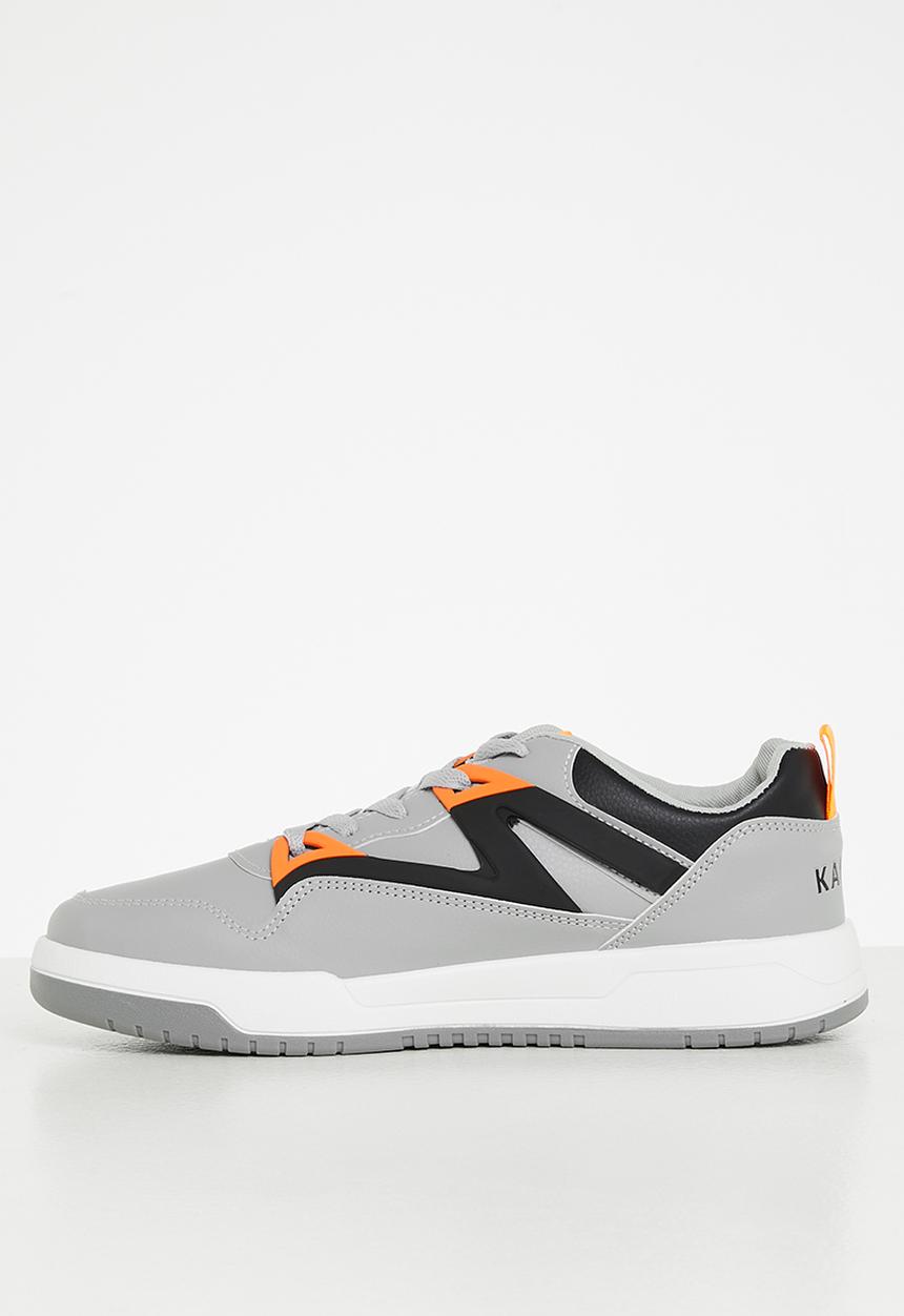 KANGOL - Kangol sneaker  - grey & orange