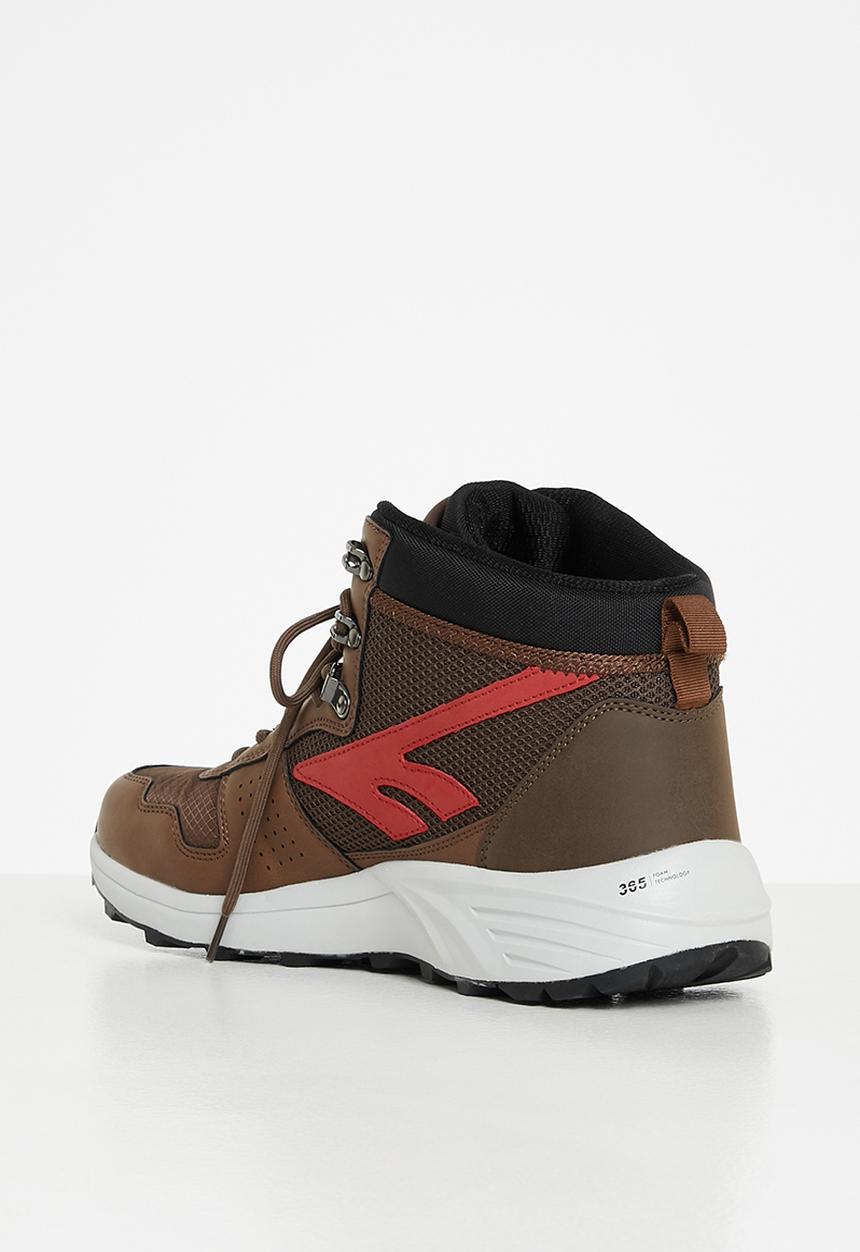 Hi-Tec - Sierra lite - taupe/choc/red