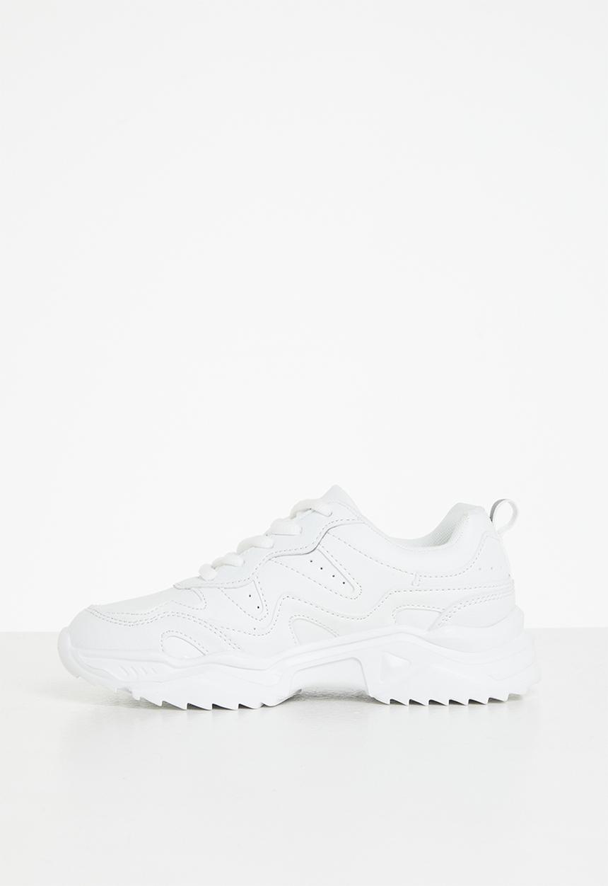 Toughees - Kids lace up sneaker - white