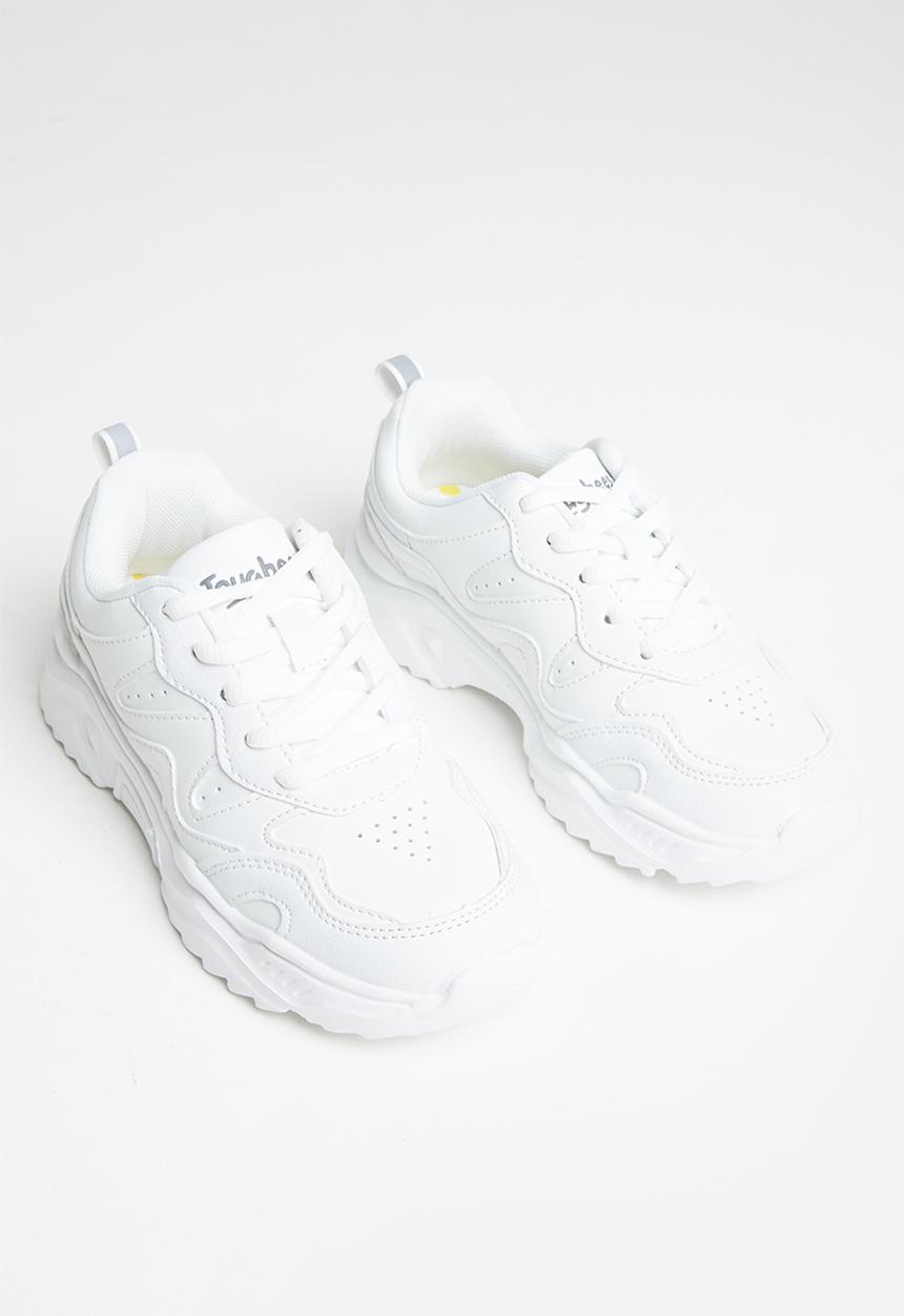 Toughees - Kids lace up sneaker - white