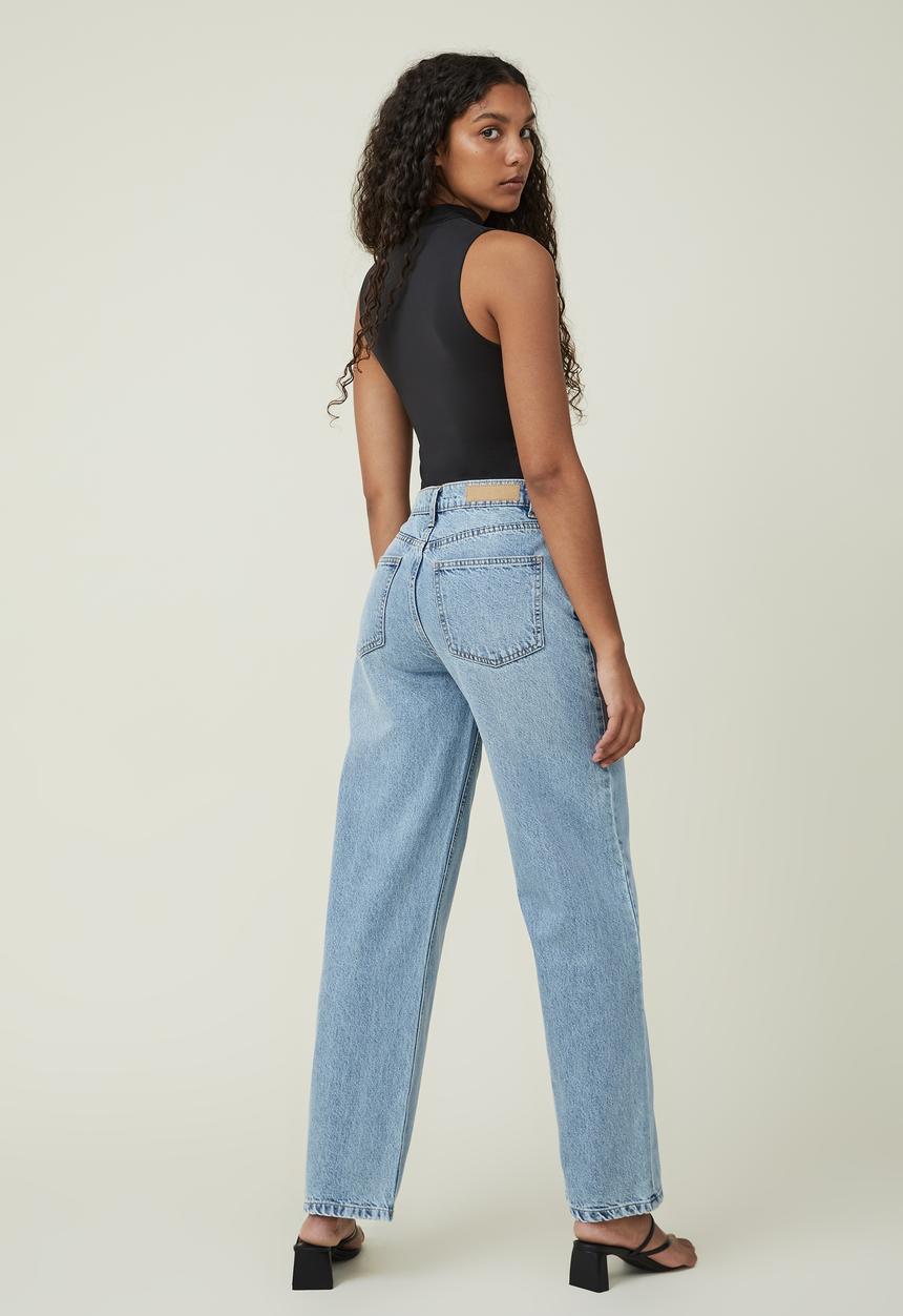 Cotton On - Sculpted mock neck sleeveless bodysuit - black