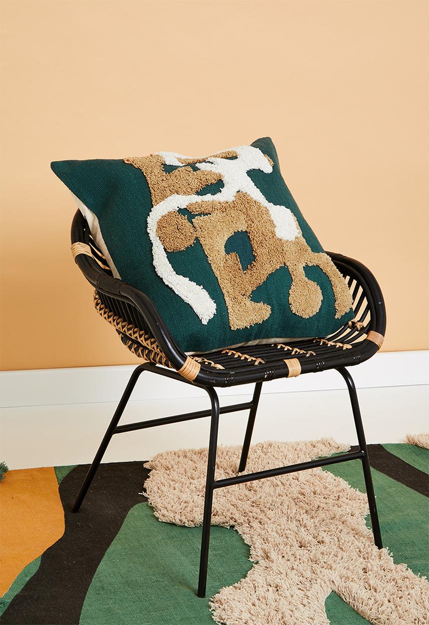 Superbalist - Lulama Wolf tufted cushion cover - Ba pele