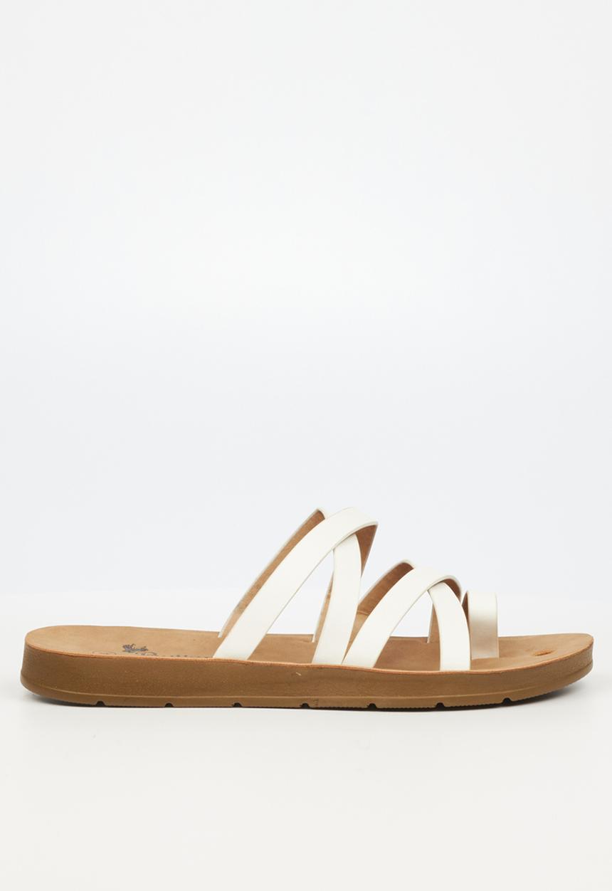 Butterfly Feet - Zina 9 sandal - white