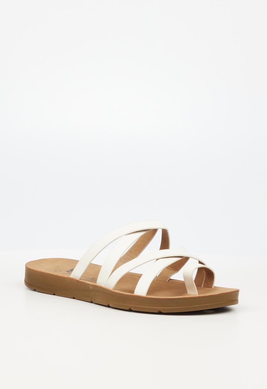 Butterfly Feet - Zina 9 sandal - white