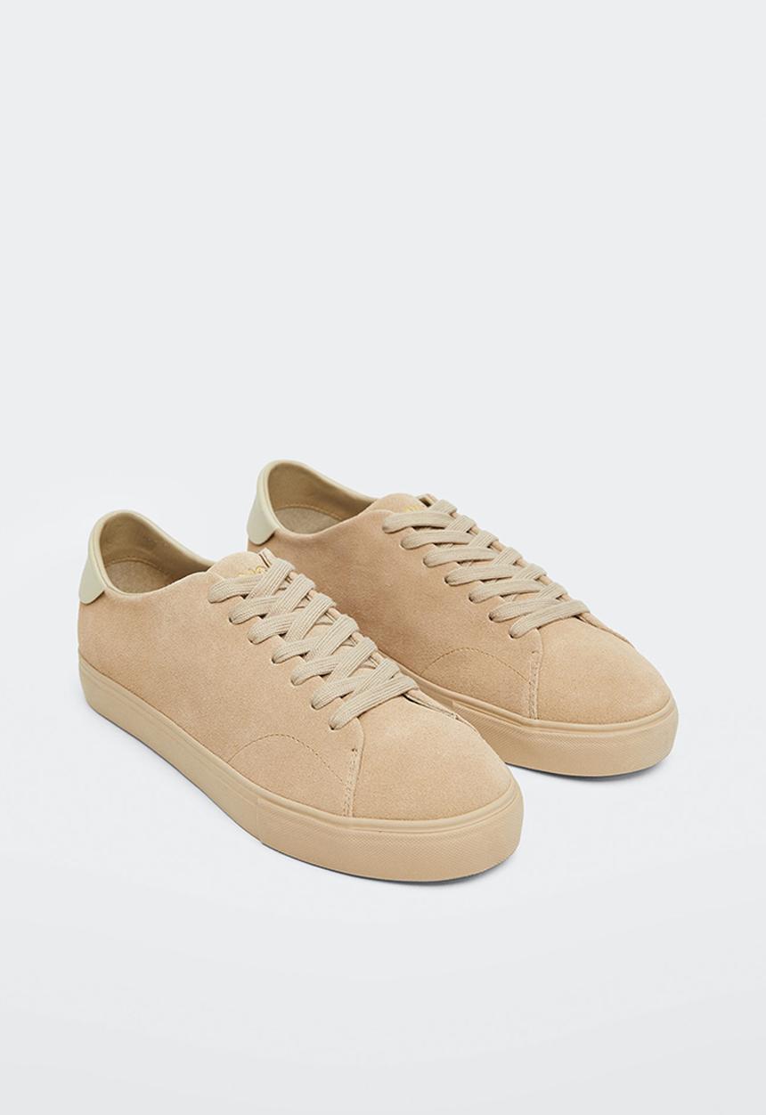 MANGO - Sport shoes less2 - pastel brown
