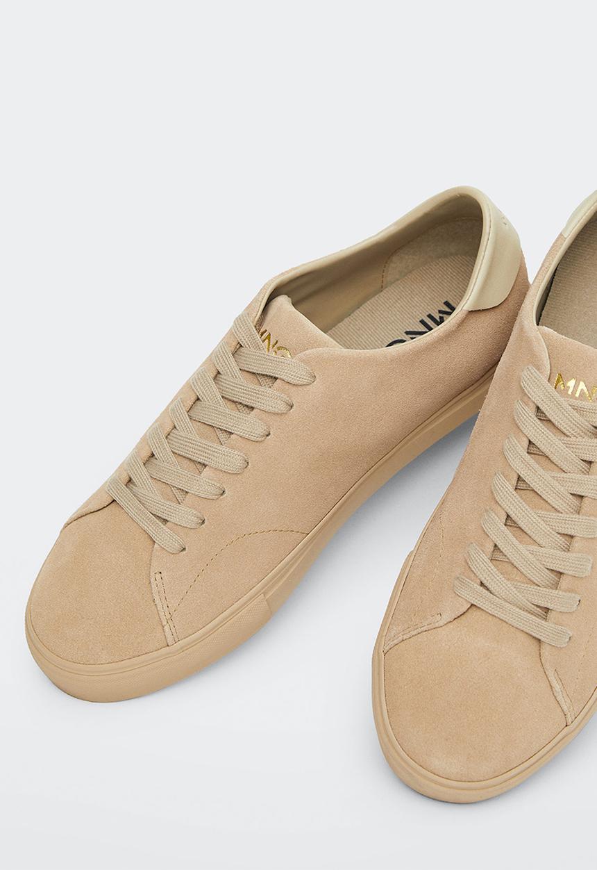 MANGO - Sport shoes less2 - pastel brown