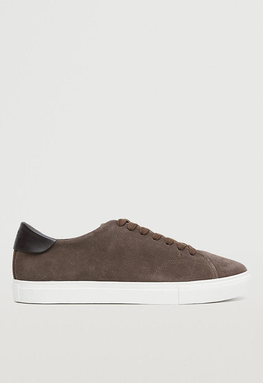 MANGO - Sport shoes less2 - brown