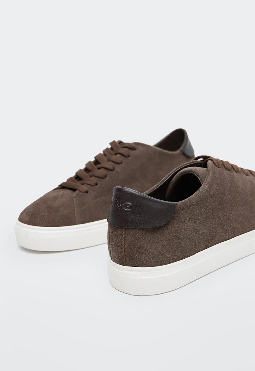 MANGO - Sport shoes less2 - brown