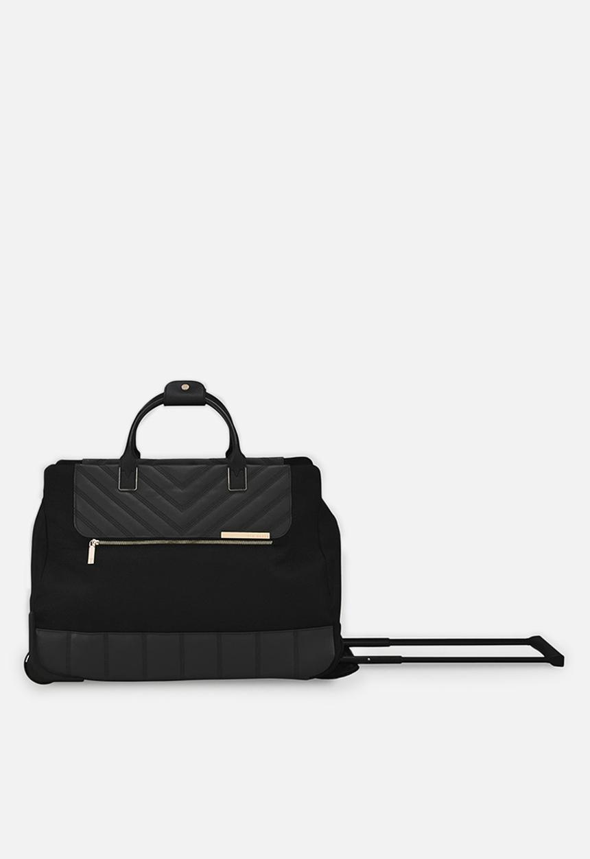 Ted Baker - Albany medium trolley duffel - black