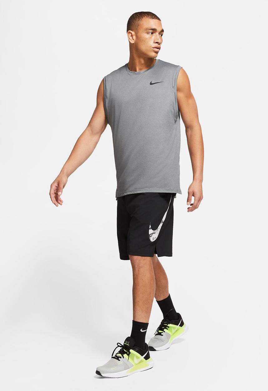 Nike - Nike Pro Dri-FIT Tank - black/smoke grey/htr/black