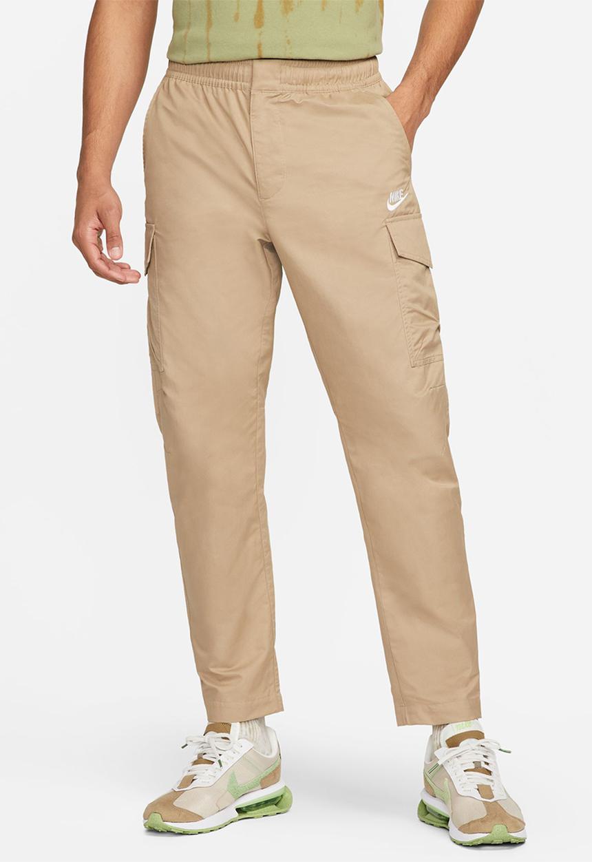 Nike - NSW Unlined Utility Cargo Trousers - khaki & white