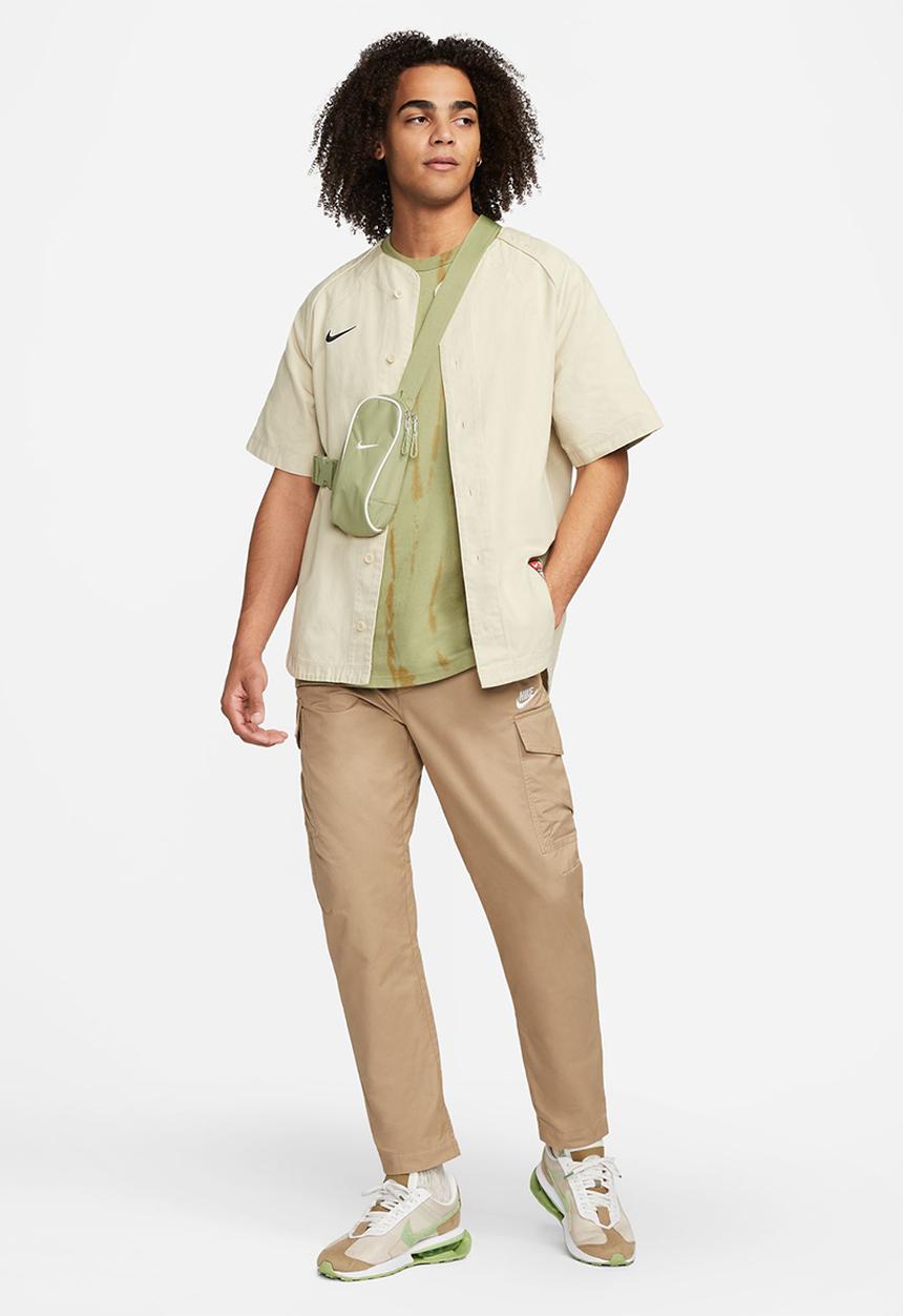 Nike - NSW Unlined Utility Cargo Trousers - khaki & white