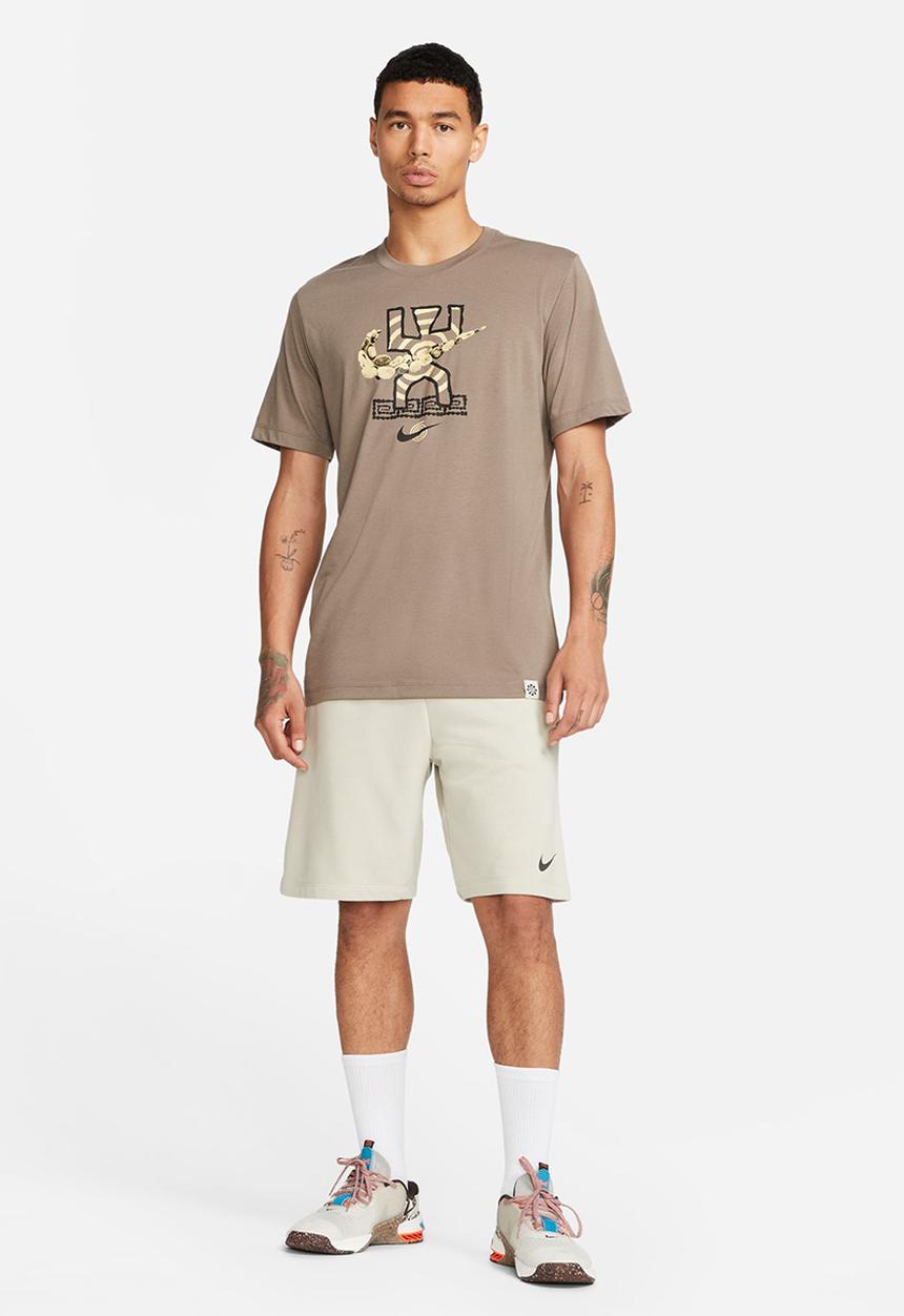 Nike - M Nike df tee db wc 3 - olive grey