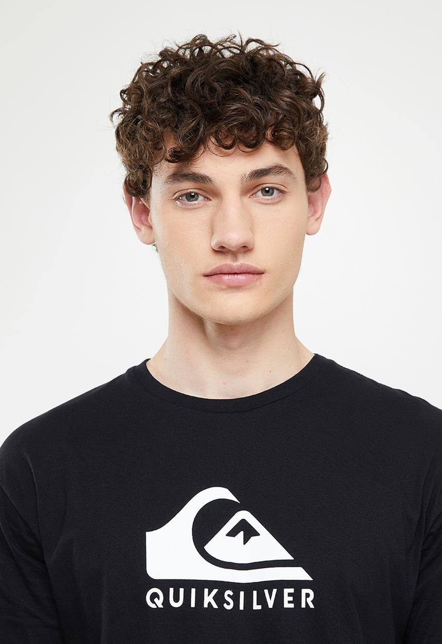 Quiksilver - Corp logo short sleeve - black