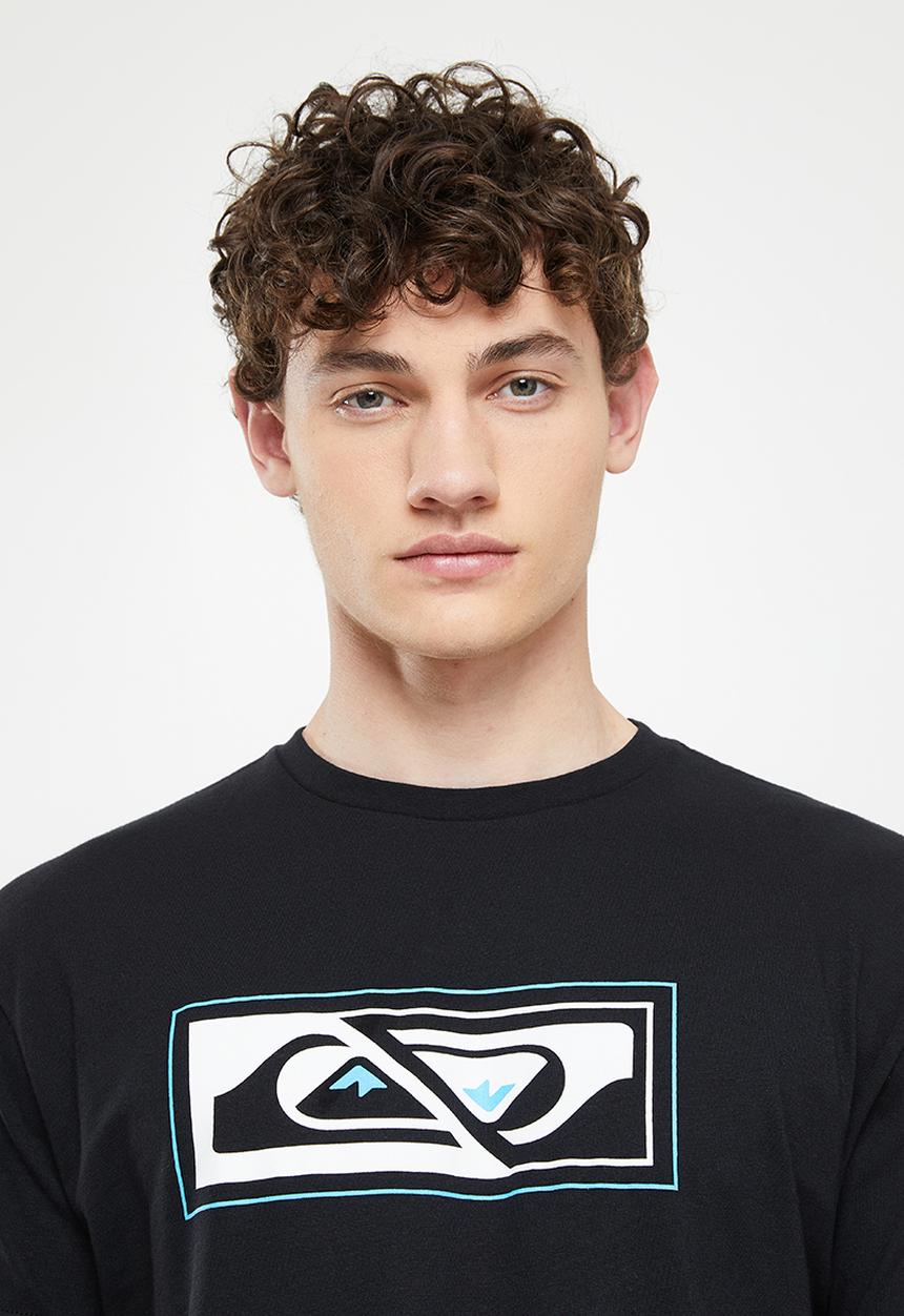 Quiksilver - Psyched vision short sleeve - black
