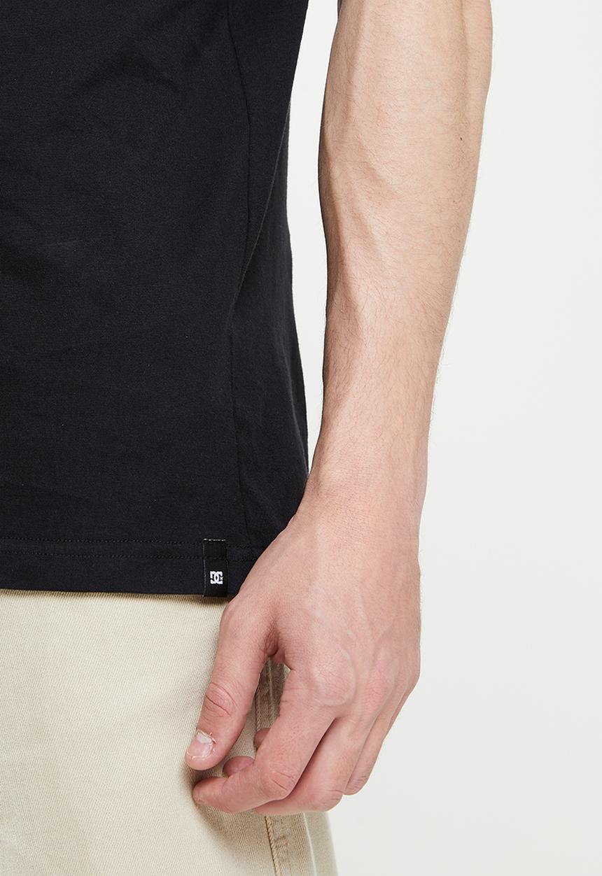 DC - Star bevelled tss - black