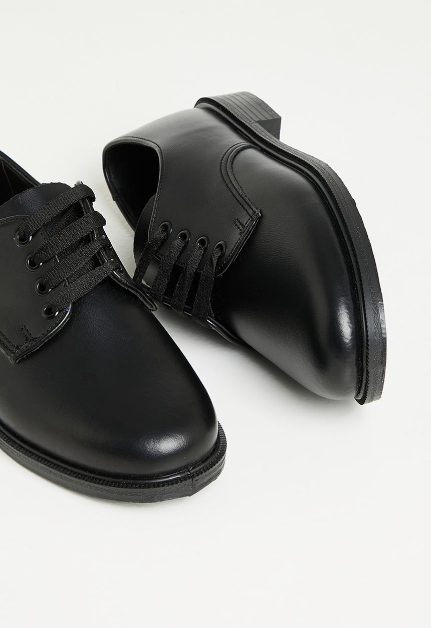 Toughees - Lace up kids - black