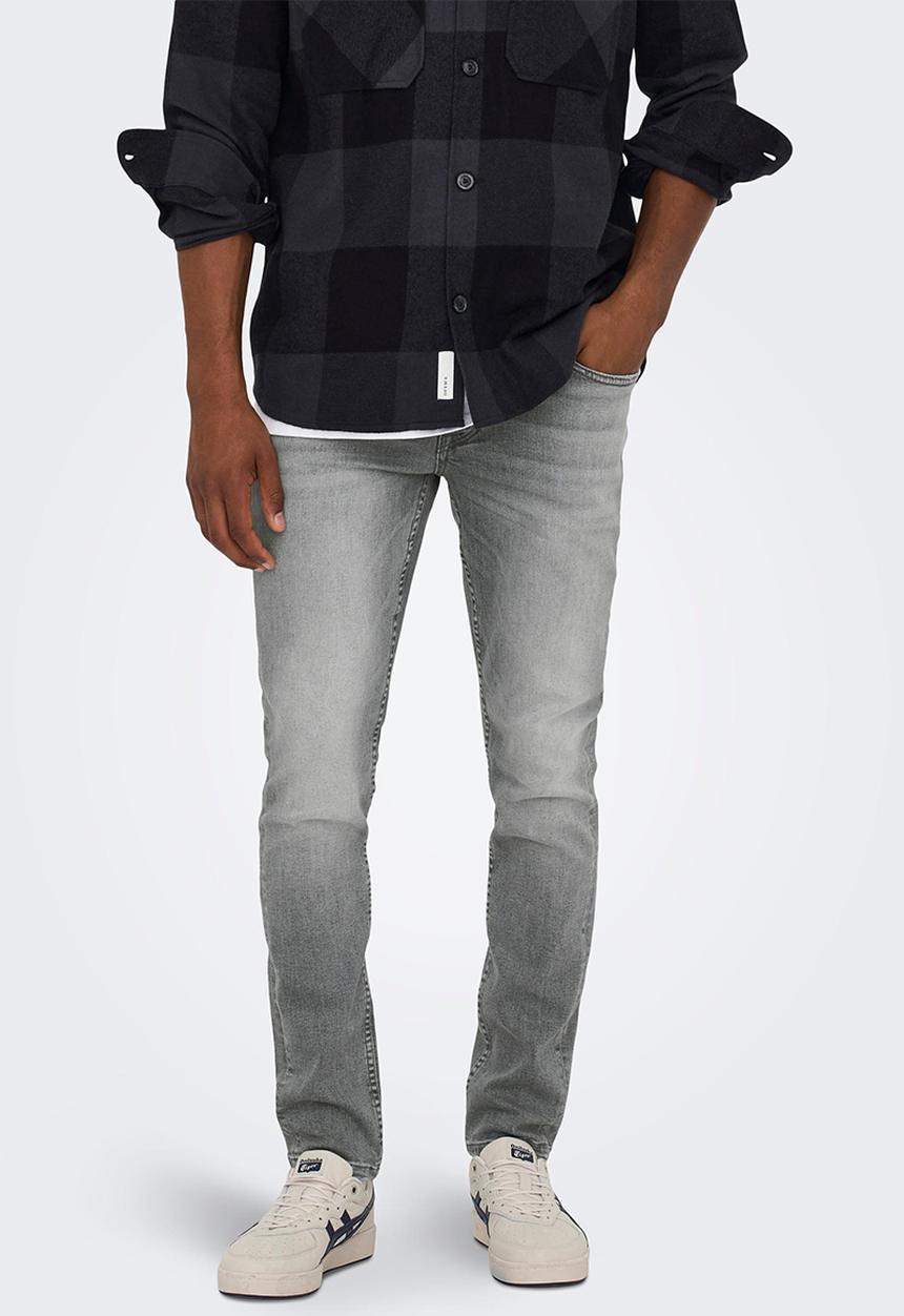 Only & Sons - Onsloom slim 3227 jeans - grey 