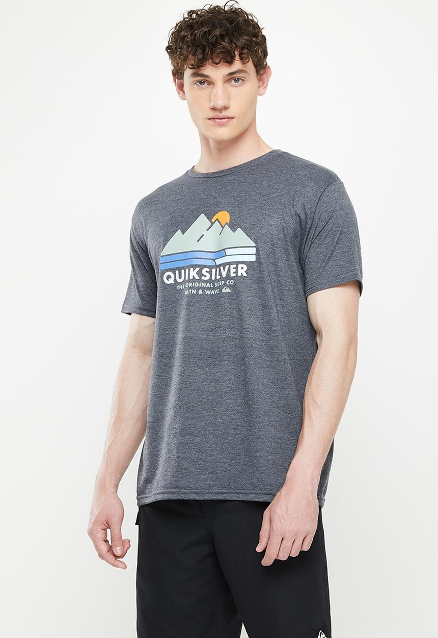 Quiksilver - Scenic recovery short sleeve - charcoal heather