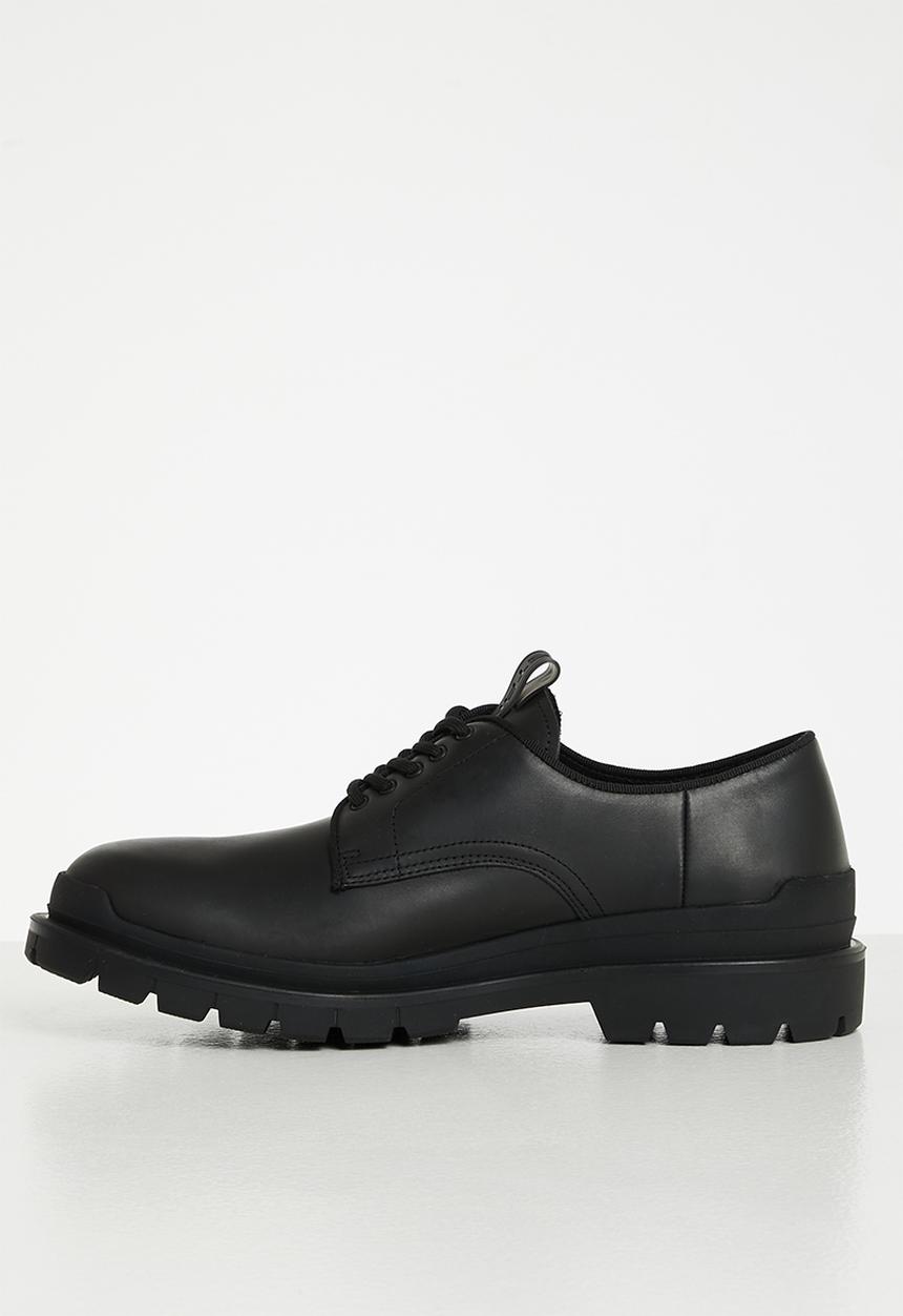 G-STAR - Blake leather - black