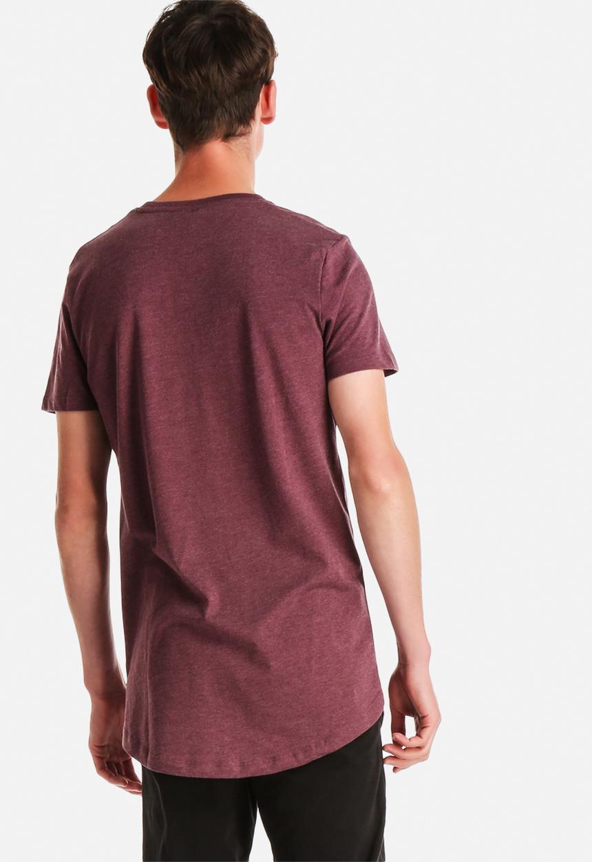 Jack & Jones - Smash Curved Long Tee
